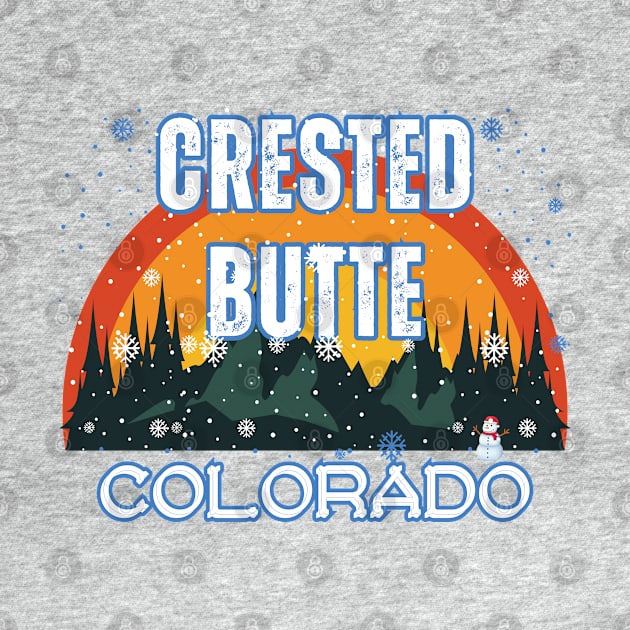 Crested Butte Colorado U.S.A. Gift Ideas For The Ski Enthusiast. by Papilio Art